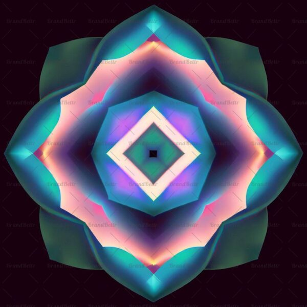 Abstraktes Kaleidoskop